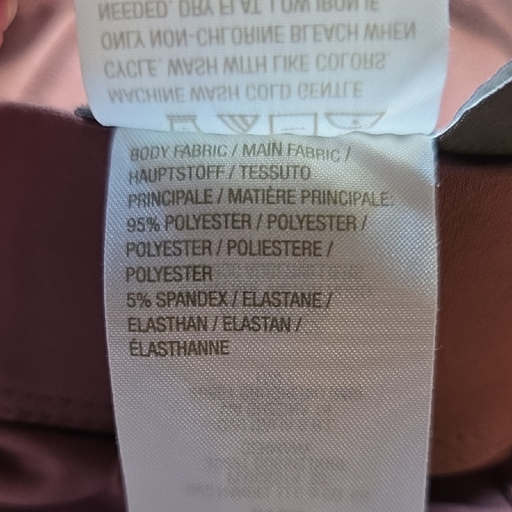 Lisa Rinna Collection Mauve Track Pants - Picture 4 of 7